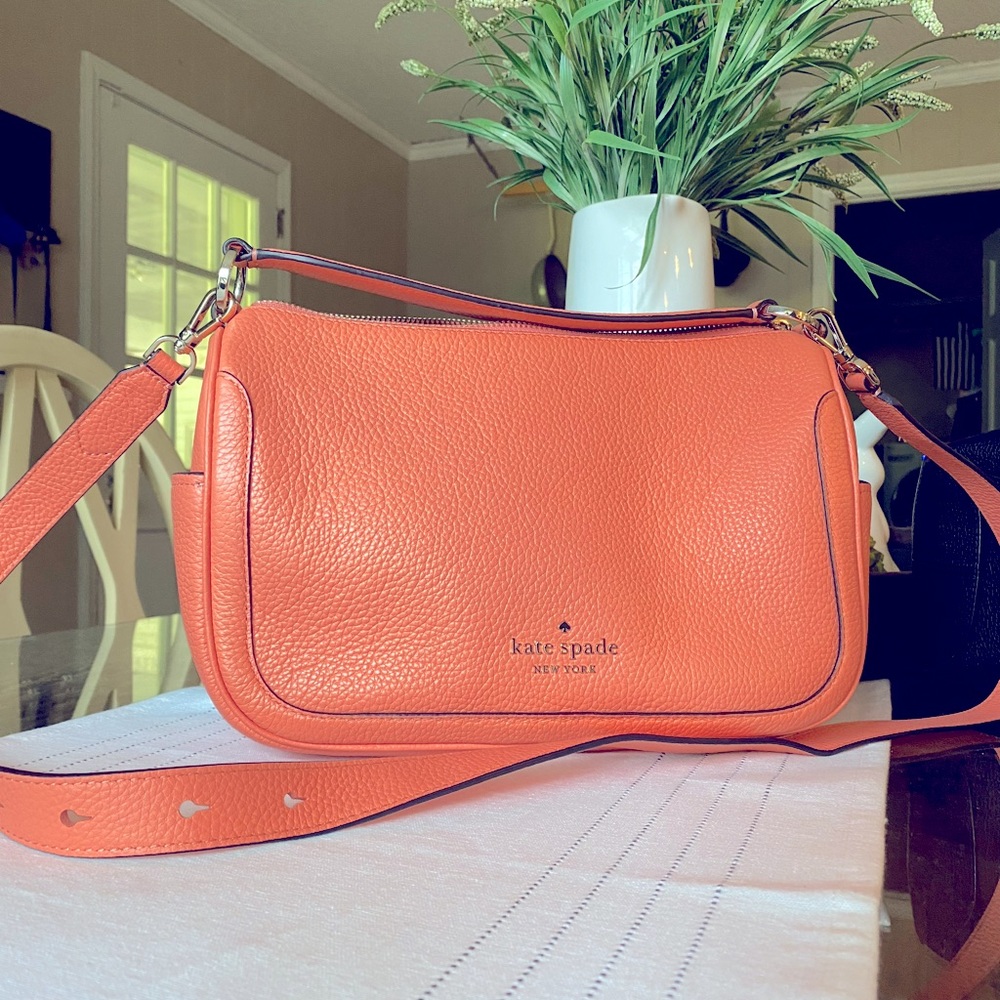 Peach sherbet Kate Spade crossbody